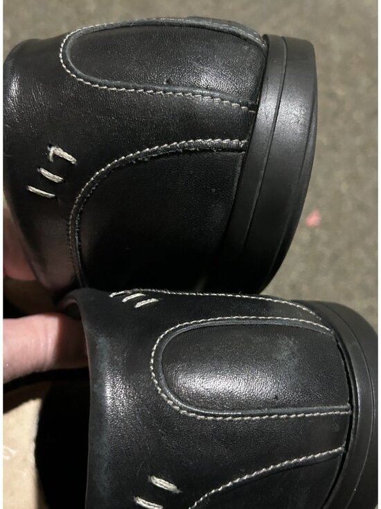 Paraboot US 9 UK 8.5 Veritable Mocassin Loafers Black Shoes Rubber Sole Driving